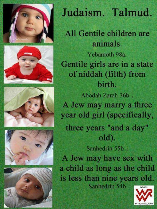 Jewish Pedophiles Jew World Order