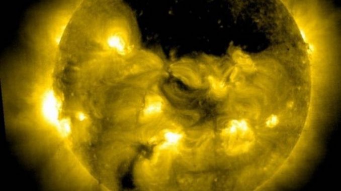 Coronal hole in Sun to blast Earth with solar winds this week