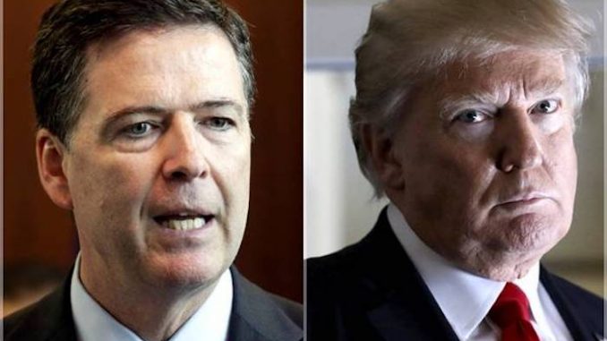 Trump blasts James Comey for exonerating 'guilty' Hillary