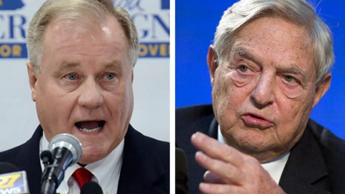 Republican senator blasts George Soros spy caught secretly filming event