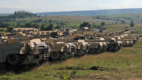 FILE PHOTO: 116th CBCT moves equipment by land and sea for Saber Guardian , July 7, 2016 © U.S. Army