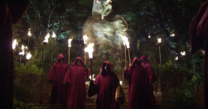 New House of Cards Features Mock Human Sacrifice at Bohemian Grove-Like Retreat