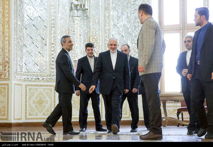 Photos: Iran FM Zarif meets OPCW Head in Tehran