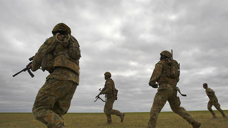 FILE PHOTO. Members of Australia's special forces. © Mick Tsikas