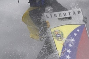 Caracas protesters met with water cannons_Venezuela_Jul 2017