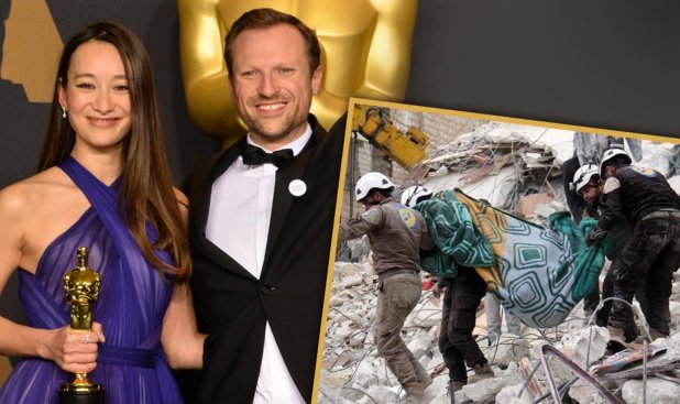 Hollywood The White Helmets Syria propaganda