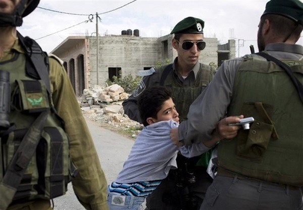 The imprisonment of 300 Palestinian minors in the Zionist prisons