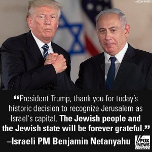 Anger Erupts as Trump Declares Jerusalem Israel’s Eternal Capital