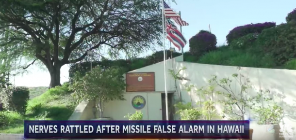 NBC News Filmed Inside Hawaii EMA Bunker ‘Hours Before’ False Alarm