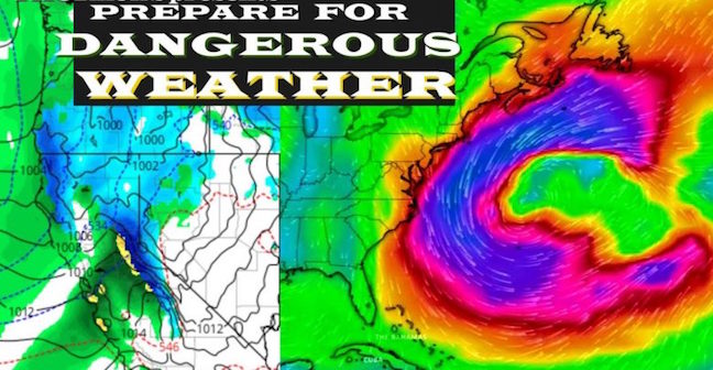 200+ Million in Danger – Freak Storms & Flooding Ahead For USA & Canada & Europe