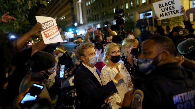 Rand Paul Thanks Police For ‘Saving My Life’ After ‘Attack’ By ‘Crazed Mob’ of BLM Protesters