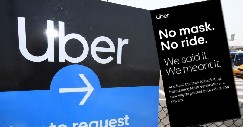 Uber Demands Refusniks Take ‘Mask Selfies’ Before They’re Allowed to Use Service