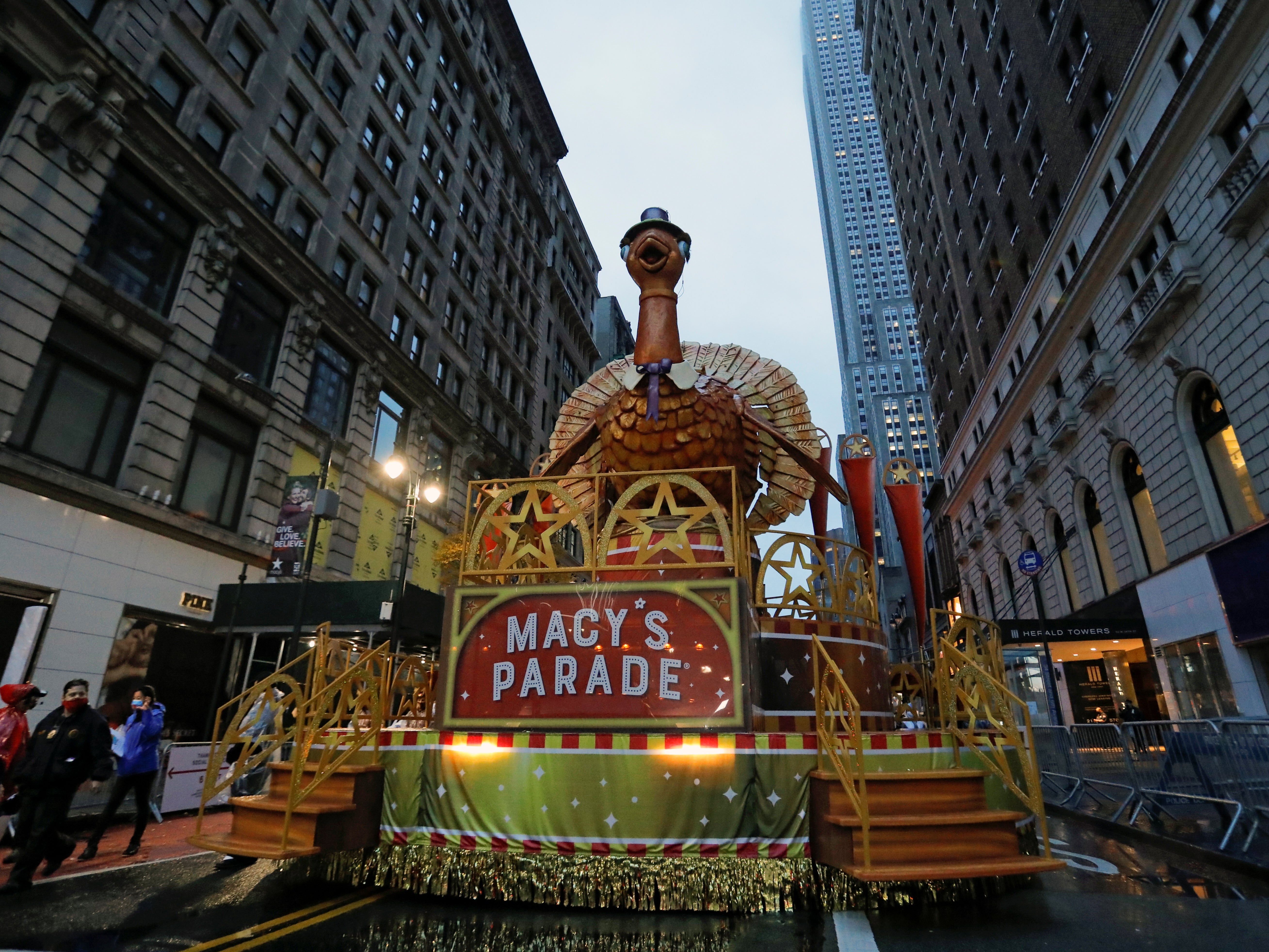 Macy’s Thanksgiving Day Parade: NY event kicks off without spectators for first time in 94 years due...