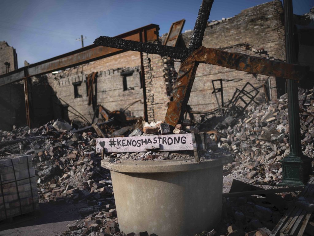 PHOTOS: Kenosha, Wisconsin -- Still Scarred by Black Lives Matter Riots, on Eve of Election