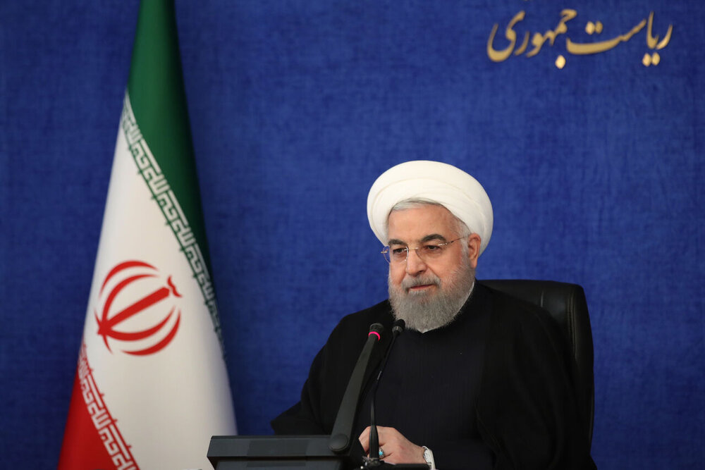 Rouhani: Thank God world got rid of Trump