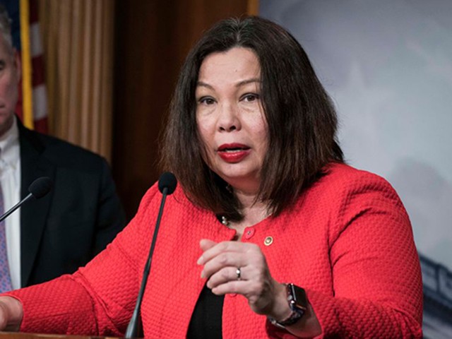 Duckworth: McCarthy 'Violated his Oath' Standing with 'Enemy of the Constitution' Trump