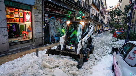 Madrid declared a ‘disaster zone’ after storm Filomena hammers the Spanish capital