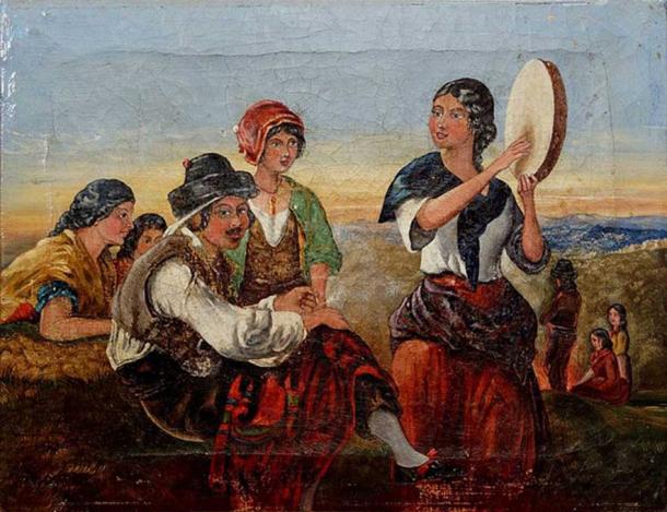 ‘Spanish Gypsies.’ Source: Public Domain