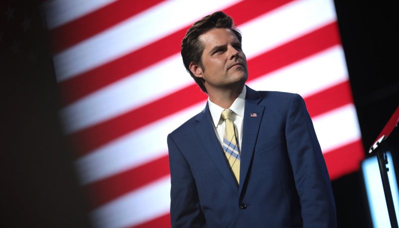 At ‘America Uncanceled’ Conference, Matt Gaetz Continues to Cancel His GOP Colleague