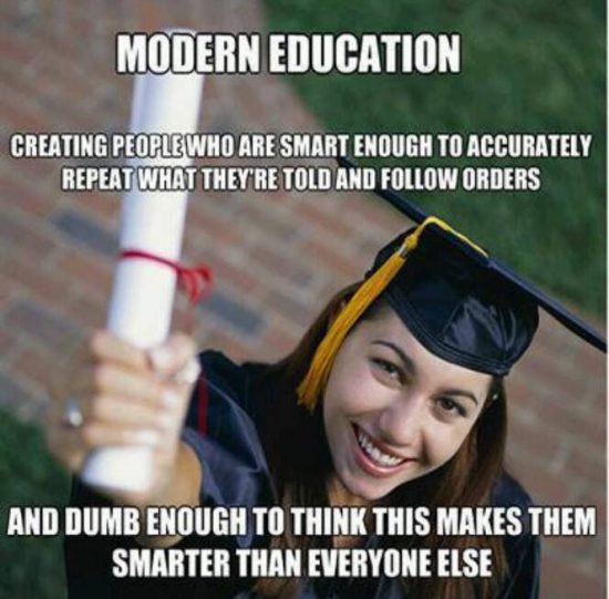 Education does not make you smarter