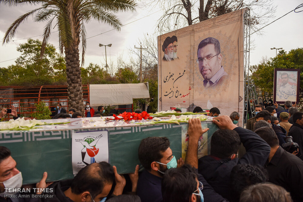 Mohsen Jafari, martyr of order and security, laid to rest