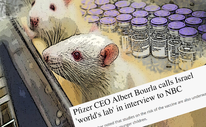 Pfizer CEO Albert Bourla admits Israel is the ‘world’s lab.’