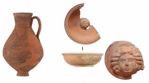 Some of the ceramic artifacts found at the Crimean Scythian necropolis. (Russian Institute of Archaeology RAS)