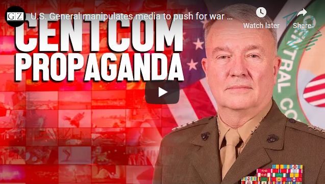 US General Manipulates Media To Push For War With Iran