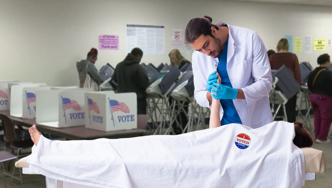 Controversial Georgia Law Requires Poll Workers To Check Voters For A Pulse