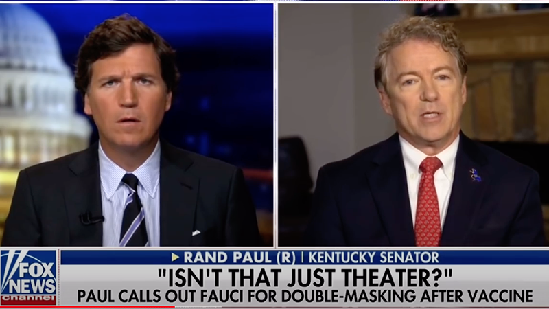 Video: Rand Paul Recounts Run-In With ‘Crazy’ Mask Karen At The Gym