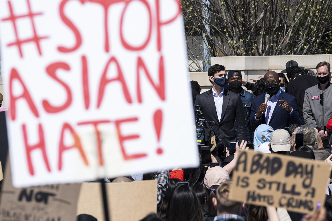 'We all know hate when we see it': Dem lawmakers condemn violence against Asian Americans