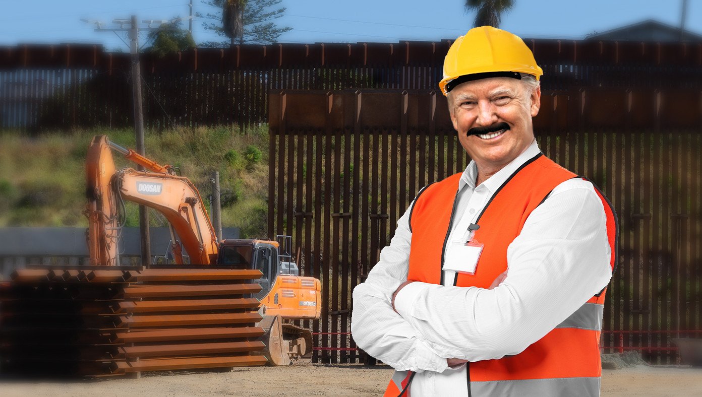 Biden Appoints Construction Worker Donaldio Trumptinez To Finish Border Wall