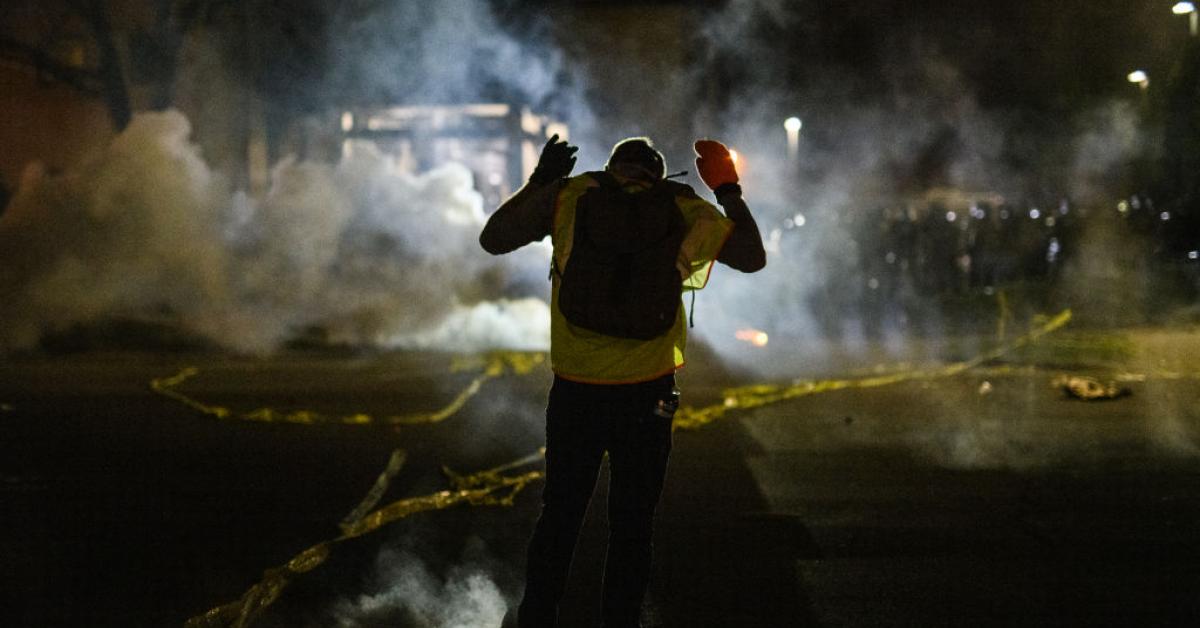 Fatal police shooting in traffic stop outside Minneapolis sparks protests, looting