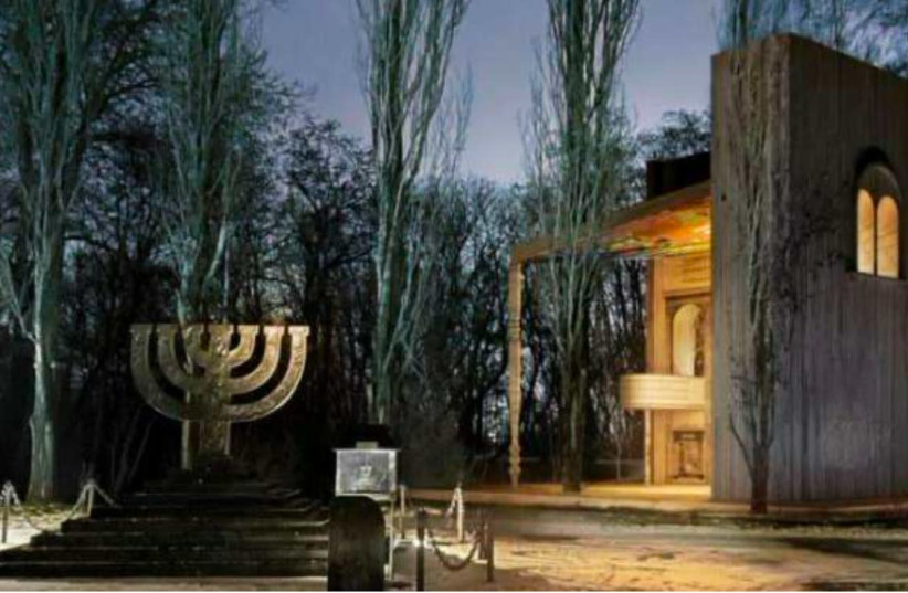 Opening of symbolic synagogue at Babyn Yar to mark Holocaust Remembrance Day