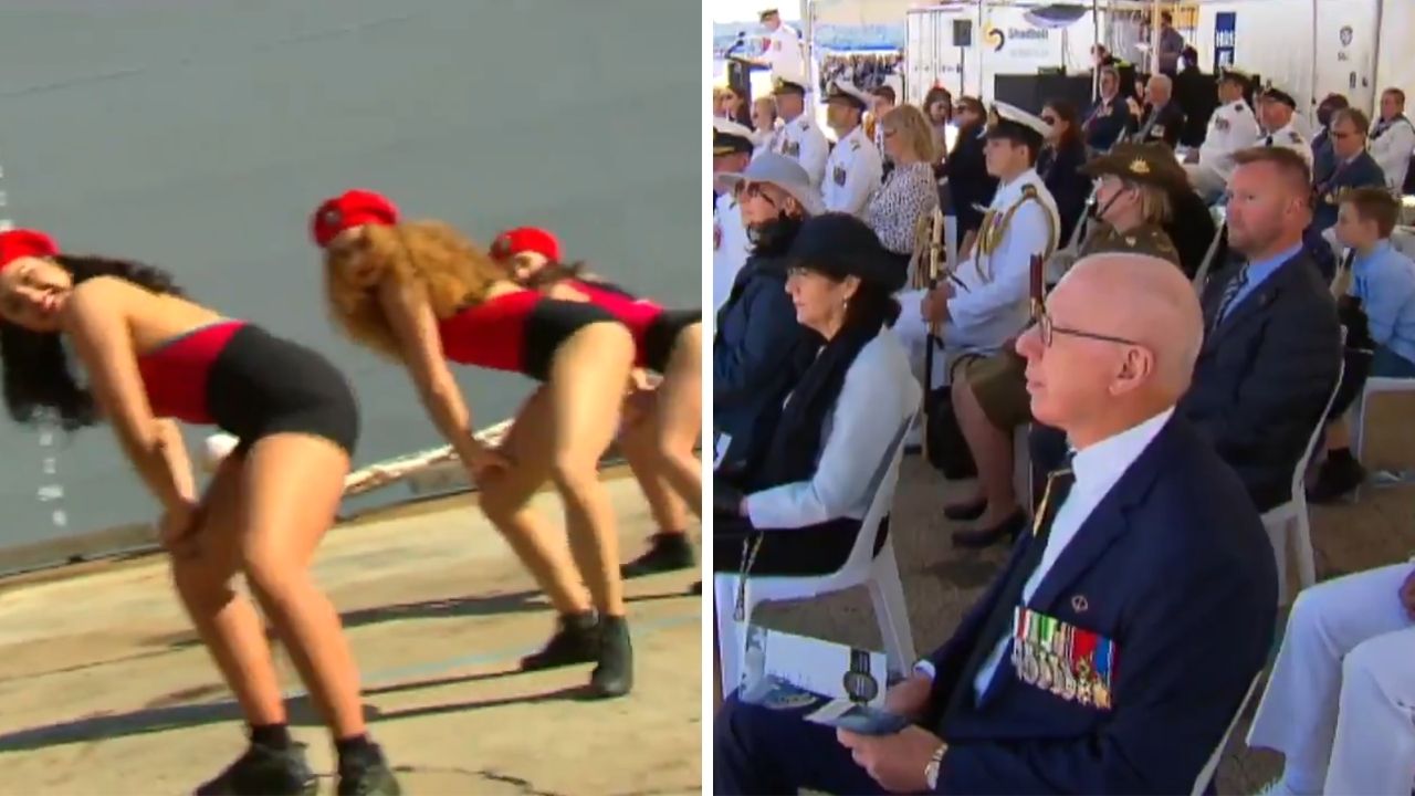 The Royal Australian Navy Commissioned a New Ship – Watch the Ceremony!