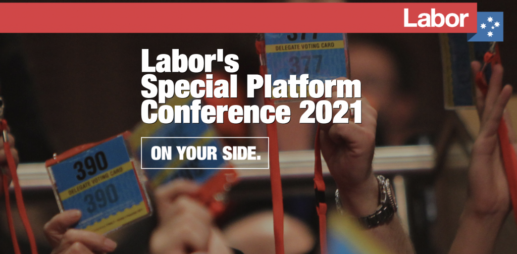 ZFA statement on the ALP platform conference