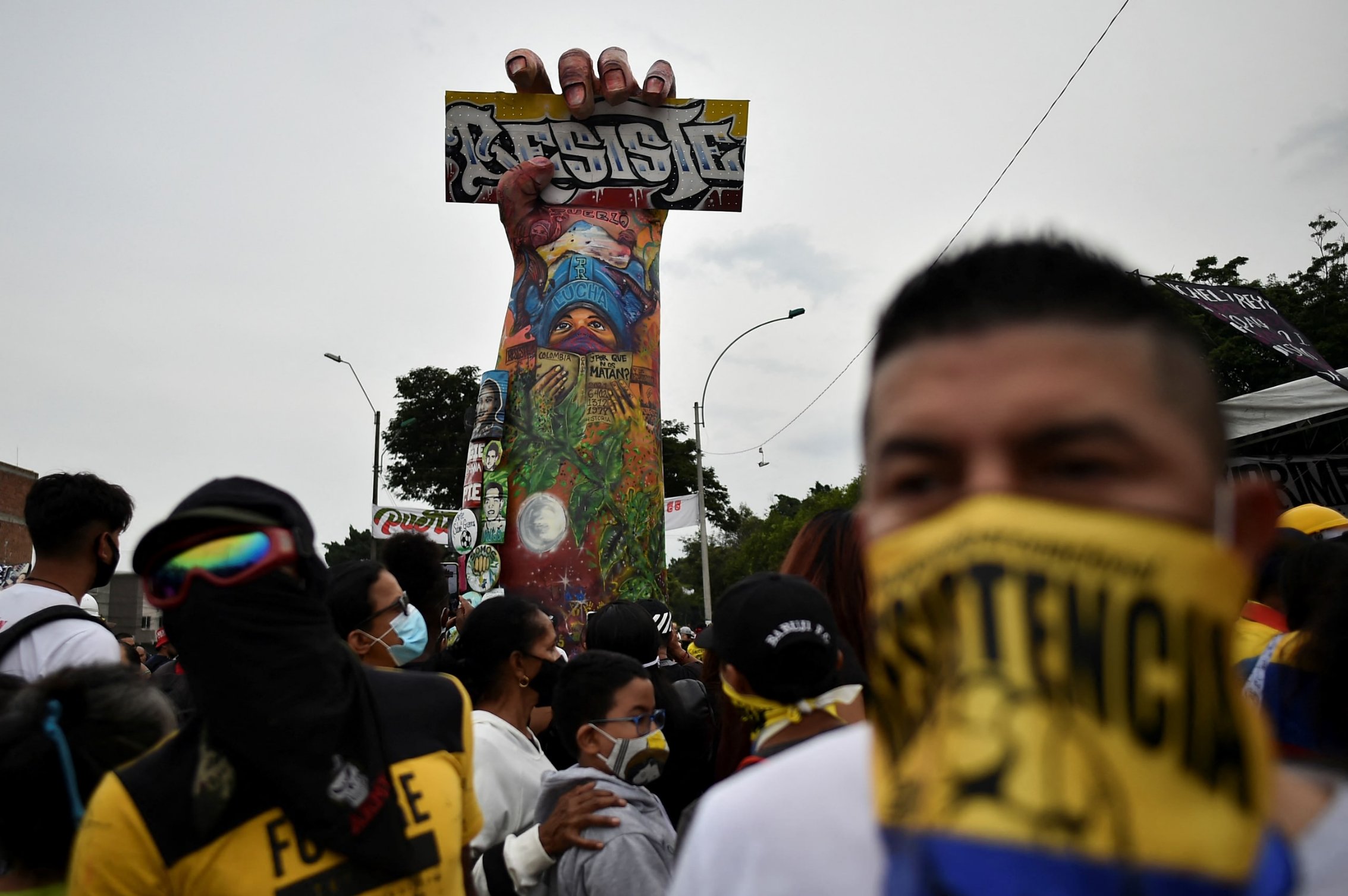 Protesters In Colombia Are Finding Ways To Break The Stigma Of Dissent