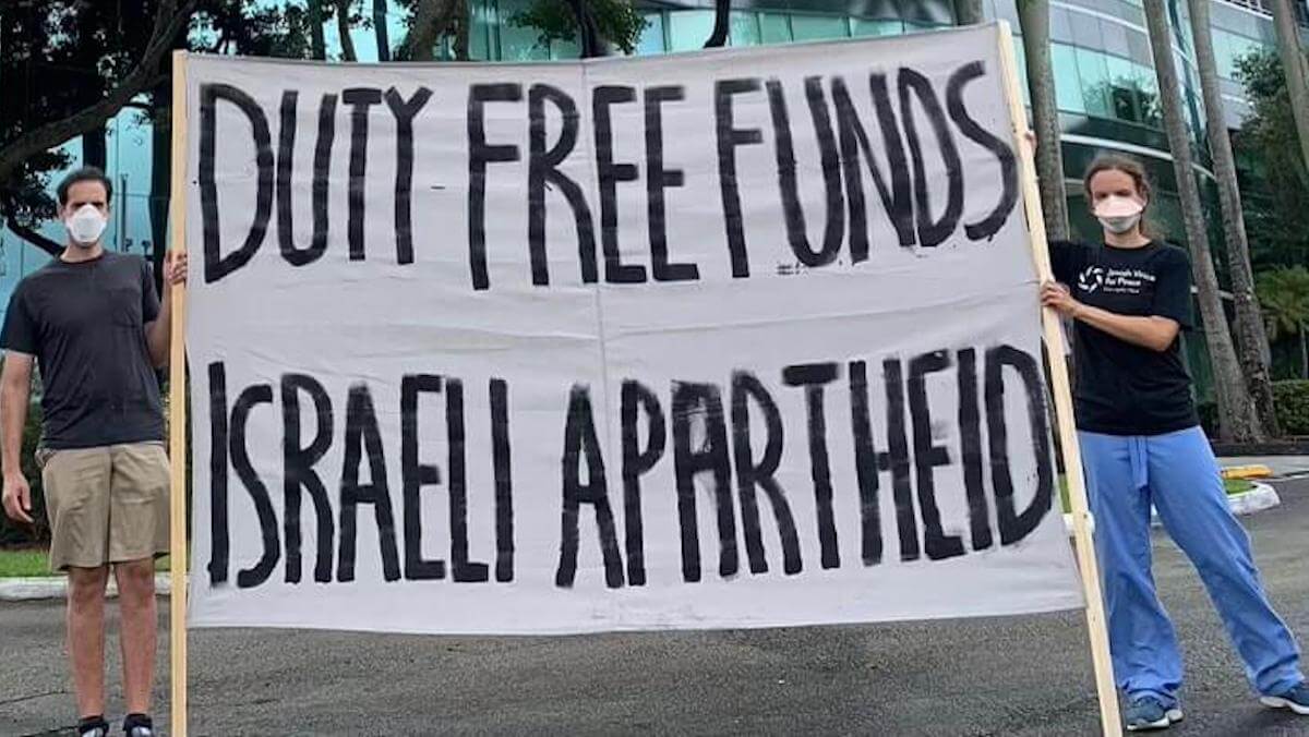 Boycott Duty Free Americas: Don’t buy airport goods that fund Israeli settlers