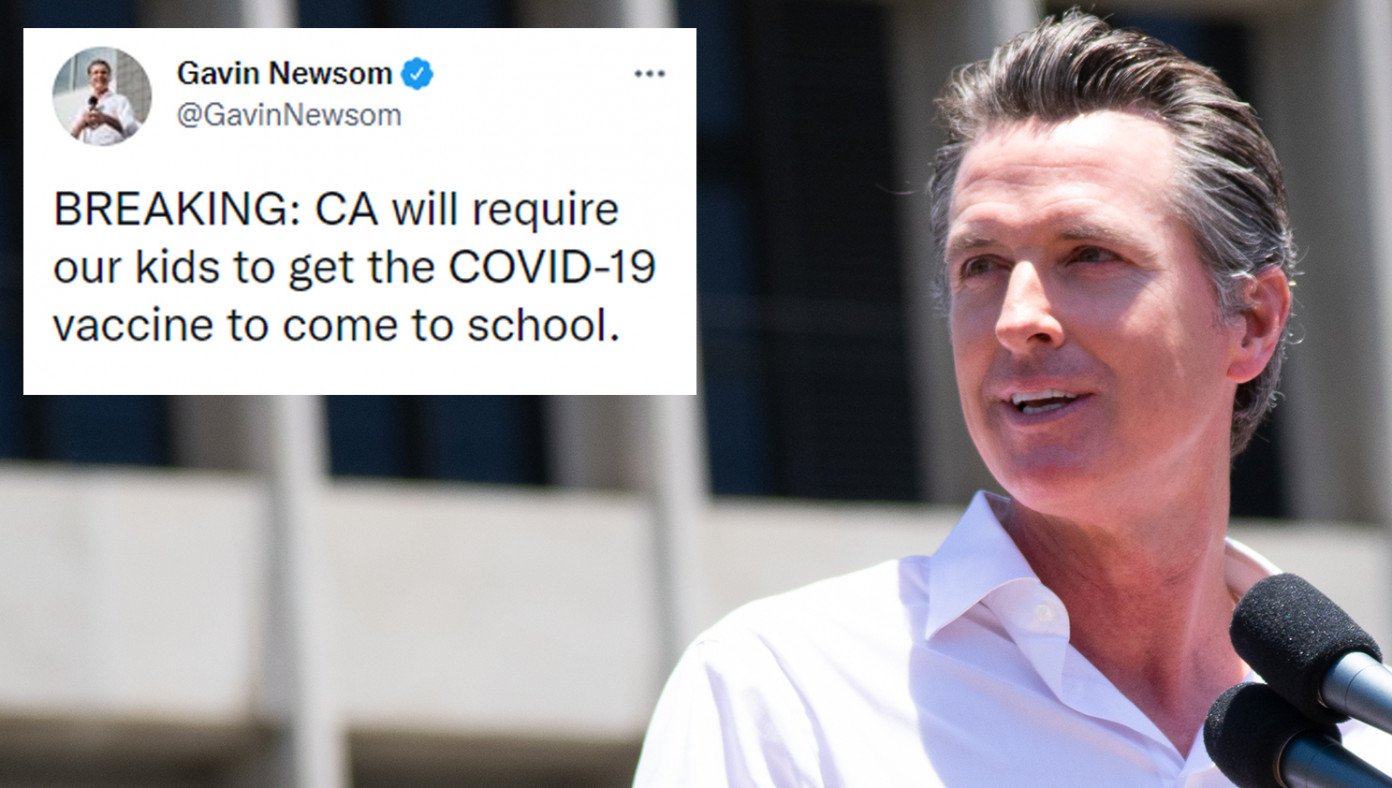 Governor Newsom Unveils Plan To Get Millions Of Californians To Switch To Homeschooling