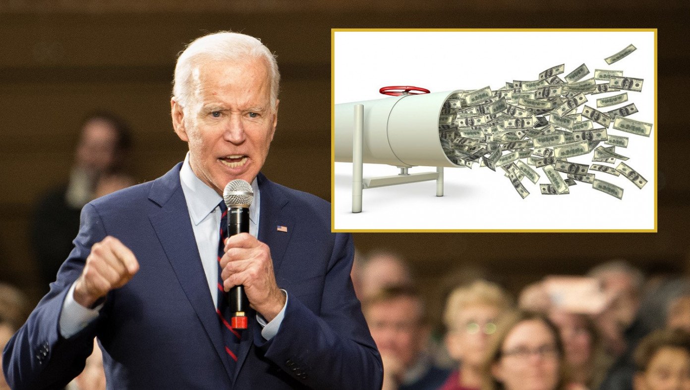 Biden Vows To Keep Firing His Giant Money Hose At Everything Until Inflation Is Fixed