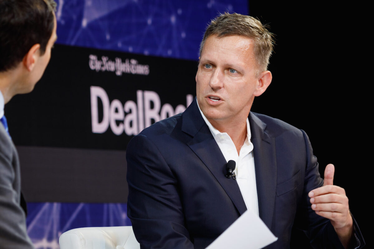 Peter Thiel Warns The Centralized Misinformation Problem Creates A Fake Consensus