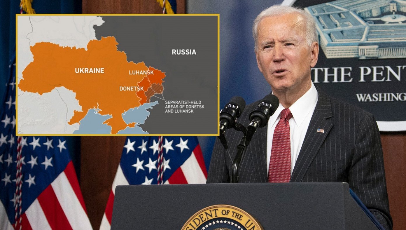 Biden Warns Russia That If They Invade Ukraine, America Will Evacuate Haphazardly And Leave $86 Bill...