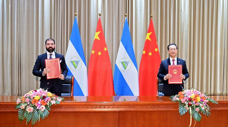 China And Nicaragua To Collaborate On New Multipolar World