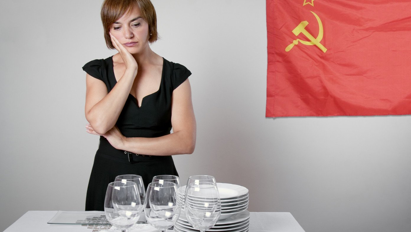 In Retrospect, Woman Attending Communist-Themed Party Should Have Realized There Wouldn't Be Any Foo...