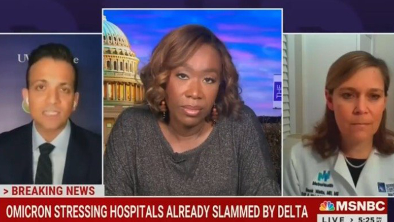 Video: MSNBC ‘Doctor’ Calls For Denying Medical Care To The Unvaccinated