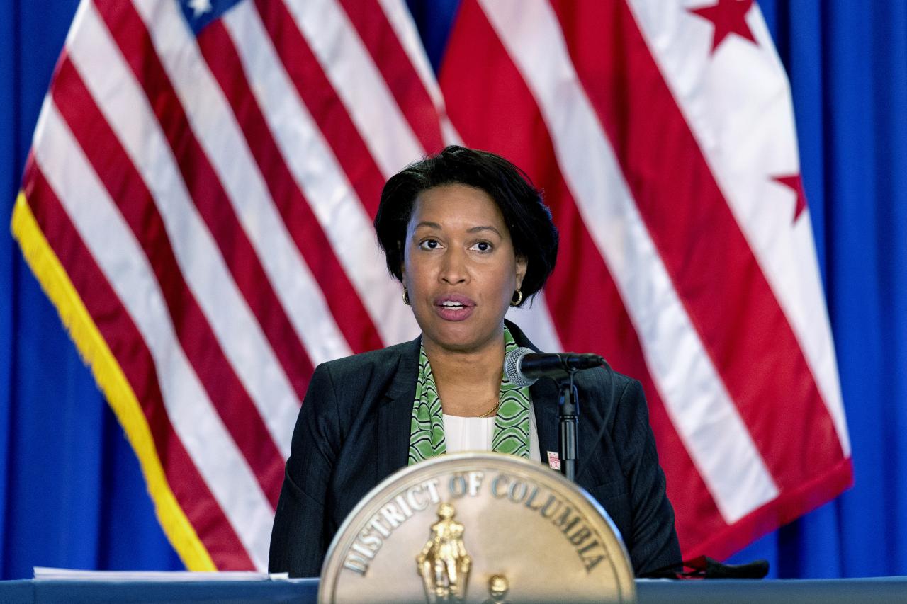 D.C. Mayor Bowser tests positive for Covid