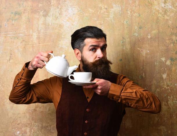 British Gentlemen Drank From Moustache Cups that Protected Their Facial Hair