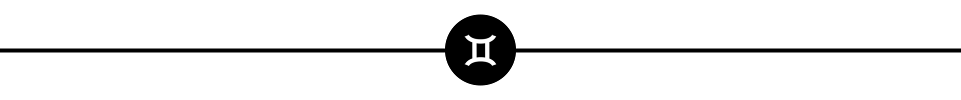 Gemini glyph