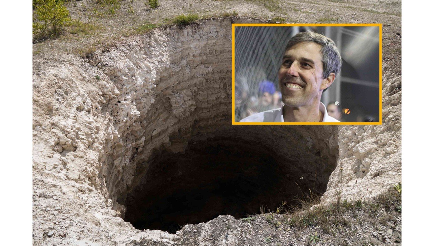 Republicans Cheer As Beto O’Rourke Digs Giant Sinkhole For Democrats To Pour Their Money In