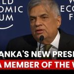 Sri Lanka’s New President is a Member of the World Economic Forum